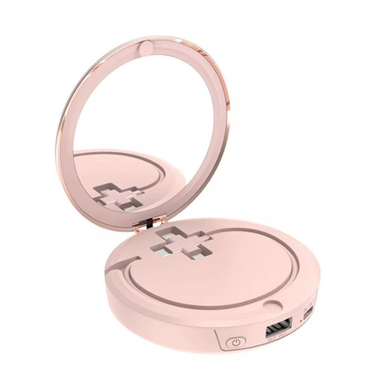 Power Bank Miroir LED 3-en-1 ⭐⭐⭐